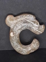 Hongshan Simi translucent Yellow brown Nephrite Pig Dragon Pendant - £618.79 GBP
