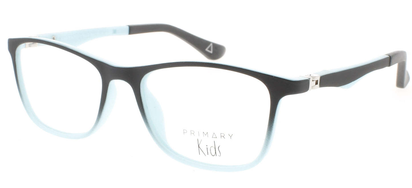 PRIMARY Pk155 Eyeglasses Black/SkyBlue 46mm - £44.07 GBP