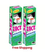 2X Lion ZACT Whitening Tea Coffee Tobacco Stain Removal Smokers Toothpas... - $506.47 MXN