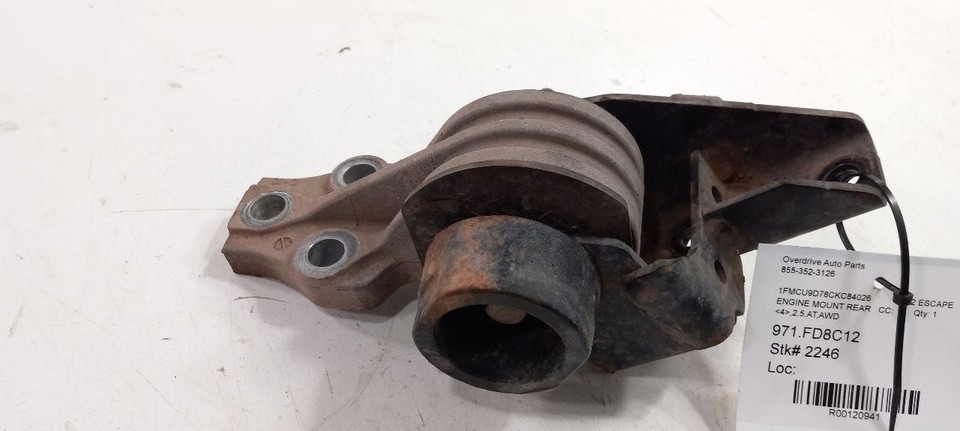 Ford Escape Engine Motor Mount Rear Back 2008 2009 2010 2011 2012Inspect... - $31.46