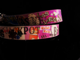 XL Novelty gambling Belt - 45&quot; - Las vegas gift - black jack player - ro... - £43.86 GBP