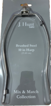 J. Hunt Home Brushed Steel 10 Inch Lamp Harp-Brand New-SHIPS N 24 HRS - $29.58