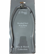J. Hunt Home Brushed Steel 10 Inch Lamp Harp-Brand New-SHIPS N 24 HRS - $40.58 CAD