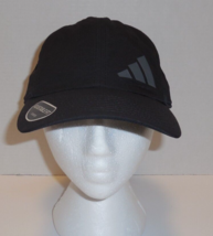 Adidas Men&#39;s City Icon 2 Baseball Hat Cap Black Nylon New OSFM Adjustable - £19.54 GBP