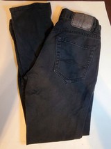 Aeropostale women&#39;s juniors skinny black pants jeans 28/30 - £10.63 GBP