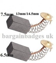 CARBON BRUSHES for POWER DEVIL ANGLE GRINDER PDW 5306K PDW5306 PDW5306K ... - $7.39