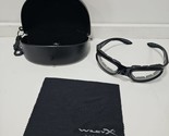 Wiley X Eyewear Z87-2 Sunglasses W/ Case &amp; Cleaning Cloth 467262 - £23.42 GBP