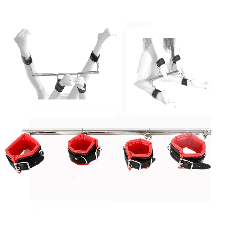 Size Adjustable Bondage Restraints Hand Cuffs Ankle Cuffs Kit - $30.00