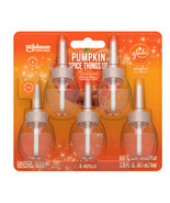 Glade Pumpkin Spice Things Up Plugins Scented Oil Refills, 5 Count Pack - £19.10 GBP
