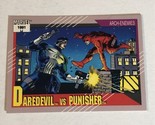 Daredevil Vs Punisher Trading Card Marvel Comics 1991  #116 - £1.56 GBP
