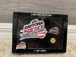 Daytona 500 February 16, 2003 Limited edition Patch &amp; Pin Set - £7.16 GBP