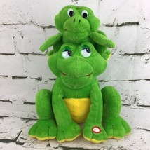Kids Of America Singing Frog Duet Plush Animated Toy Sings Parody Of Hot Hot Hot - £19.77 GBP
