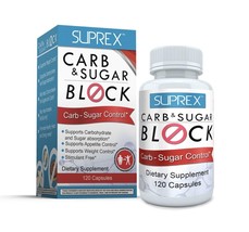 Suprex Carb &amp; Sugar Block - £32.38 GBP