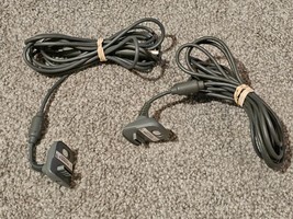 Xbox 360 Play And Charge Kit OEM Genuine Microsoft Cable Cord USB - Lot of 2 - £15.45 GBP