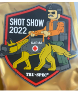 Tru-Spec 2022 SHOT SHOW Las Vegas Lego Man K9 PVC Morale Patch Tactical - $38.20 CAD