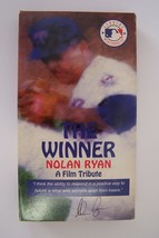 The Winner Nolan Ryan A Film Tribute 1993 Vhs Video Tape Rare - £35.70 GBP