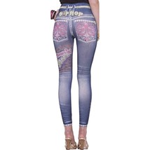 Forum Novelties Women&#39;s Novelty Hip-Hop Jean Leggings, X-Small/Small - £7.12 GBP