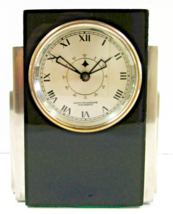 Hamilton Sangamo Synchronous 1930s Scarsdale Model Black Lacquer Chrome ... - $163.35