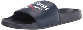 Reebok Men Classic Slides Collegiate Navy/White/Radiant Red EH0416 - $19.24