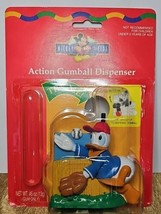 Vintage DISNEY MICKEYS STUFF FOR KIDS Donald Duck Action Gum Ball Dispenser - £14.78 GBP