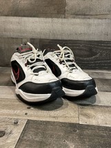 Nike Air Monarch IV White Black Red Size 11W - $24.75