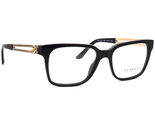 Versace Eyeglasses MOD. 3218 GB1 Black/Gold Square Frame Italy 53[]17 140 - $179.99