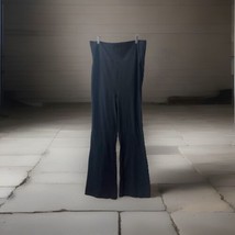 Zenana Womens Pull On Yoga Pants Baggy Flair Leg  Womens Plus Size 1X Black - £11.51 GBP
