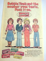 1981 Color Ad Bubble Yum Gum The Number Yum Taste - £6.28 GBP