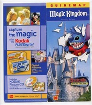 Kodak Magic Kingdom Guide Map Walt Disney World Stitch&#39;s Great Escape - $17.82