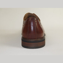 Men's Shoes Steve Madden Soft Leather upper Lace Up Nanndo Brandy image 6