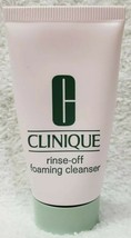 Clinique RINSE-OFF Foaming Cleanser Foamy Cream-Mousse Normal Skin 1 oz/30mL New - $12.86