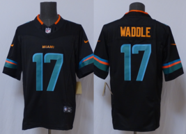 Men&#39;s Waddle #17 Stitched Jersey Black Teal - €38,31 EUR+