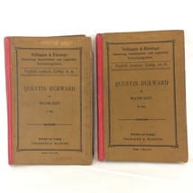 1886 Quentin Durward by Walter Scott In German &amp; English 2 Volumes *READ* - £20.95 GBP