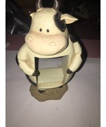 Cow Candle Holder-Very Rare Vintage-SHIPS N 24 HOURS - $49.38