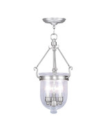 Livex 3 Light Pendant in Brushed Nickel - €419,55 EUR