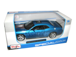 Maisto 2008 Dodge Challenger SRT8 Blue 1:24 Diecast Model Car 31280 BRAN... - $20.99
