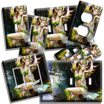 Enchanted Forest Magic Fairy Light Switch Outlet Wall Plate Room Home Art Decor - £8.89 GBP+