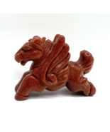 Orange Goldstone Pegasus Figurine - £12.78 GBP