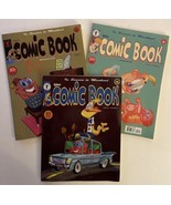 Spumco Comic Book Lot: Issues 1-3 Dark Horse 1996 Giant Sized. Rocko, Ren&Stimpy - $72.27