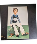 Postcard Charles Porcelain Doll Freckles Judy Congdon NIADA Vintage Unpo... - £6.71 GBP