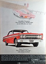 FORD COMET - Durability Champion - Sales Champion - 1964 Vintage Print ad - £8.41 GBP