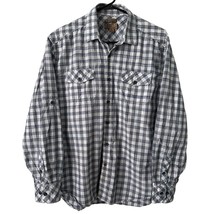 Blue by Pronto Uomo Mens Shirt XL Extra Large Button Down Cotton Checker... - $11.69