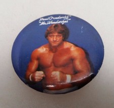 1985 Titan Sports Mr. Wonderful Paul Orndoff Lapel Pin Button Vintage Rare - £7.64 GBP