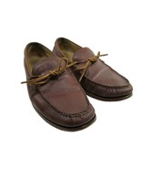 Cole Haan Henderson Brown Loafers Pebbled Leather Moc Toe  Mens Size US ... - $25.00