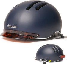 Adult Mips Thousand Chapter Bike Helmet With Led Tail Light, Certified For - $188.94