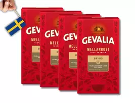 4 Packs of Gevalia Swedish Coffee 450 g (15,90 oz), Mellanrost, Swedish ... - $55.93