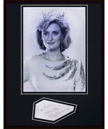 Sharlene Hawke Signed Framed 11x14 Photo Display Miss America 1985 - £58.32 GBP