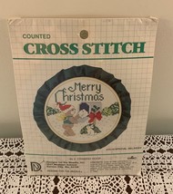 Counted Cross Stitch Christmas Kit 3119 Special Delivery Hoop Frame Brand New - £9.46 GBP