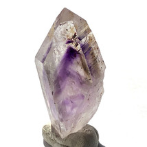 Amethyst in Clear Quartz Crystal  Brandberg, Namibia BR1329 - £16.64 GBP