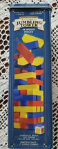 Vintage ~ Rainbow Jumbling Tower ~ Wooden Block Game ~ Forty-Eight (48) Pieces - £23.47 GBP